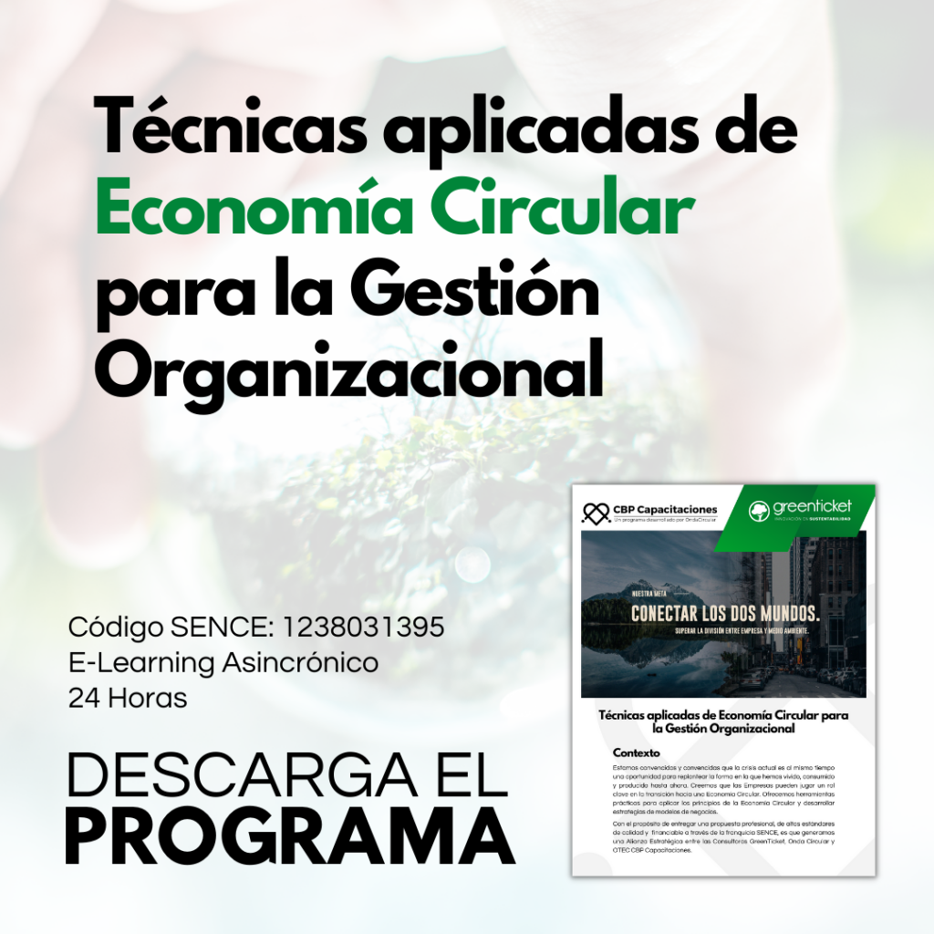 T Cnicas Aplicadas De Econom A Circular Para La Gesti N Organizacional